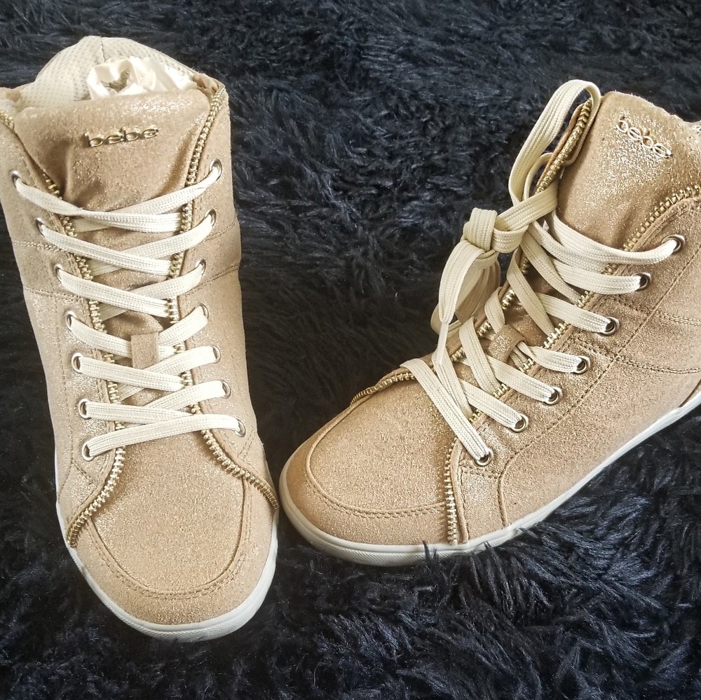 Bebe Wedge Sneakers